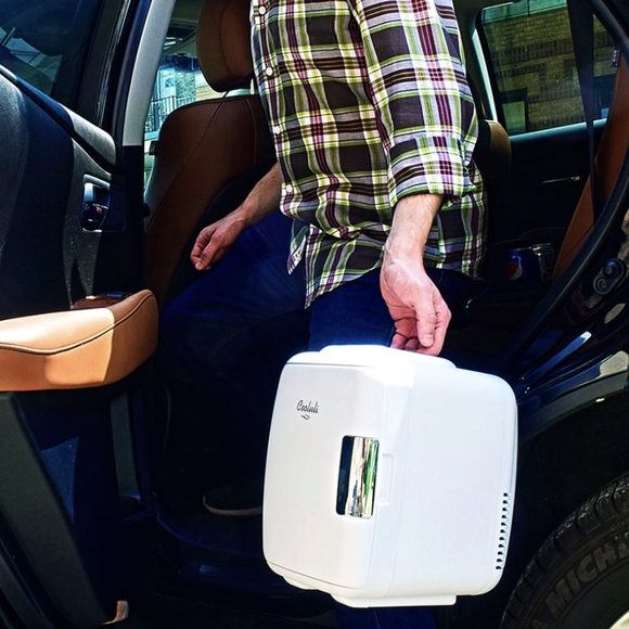 Cooluli - Classic 0.1 Cu. Ft. Mini Fridge - White - Picture 8 of 16